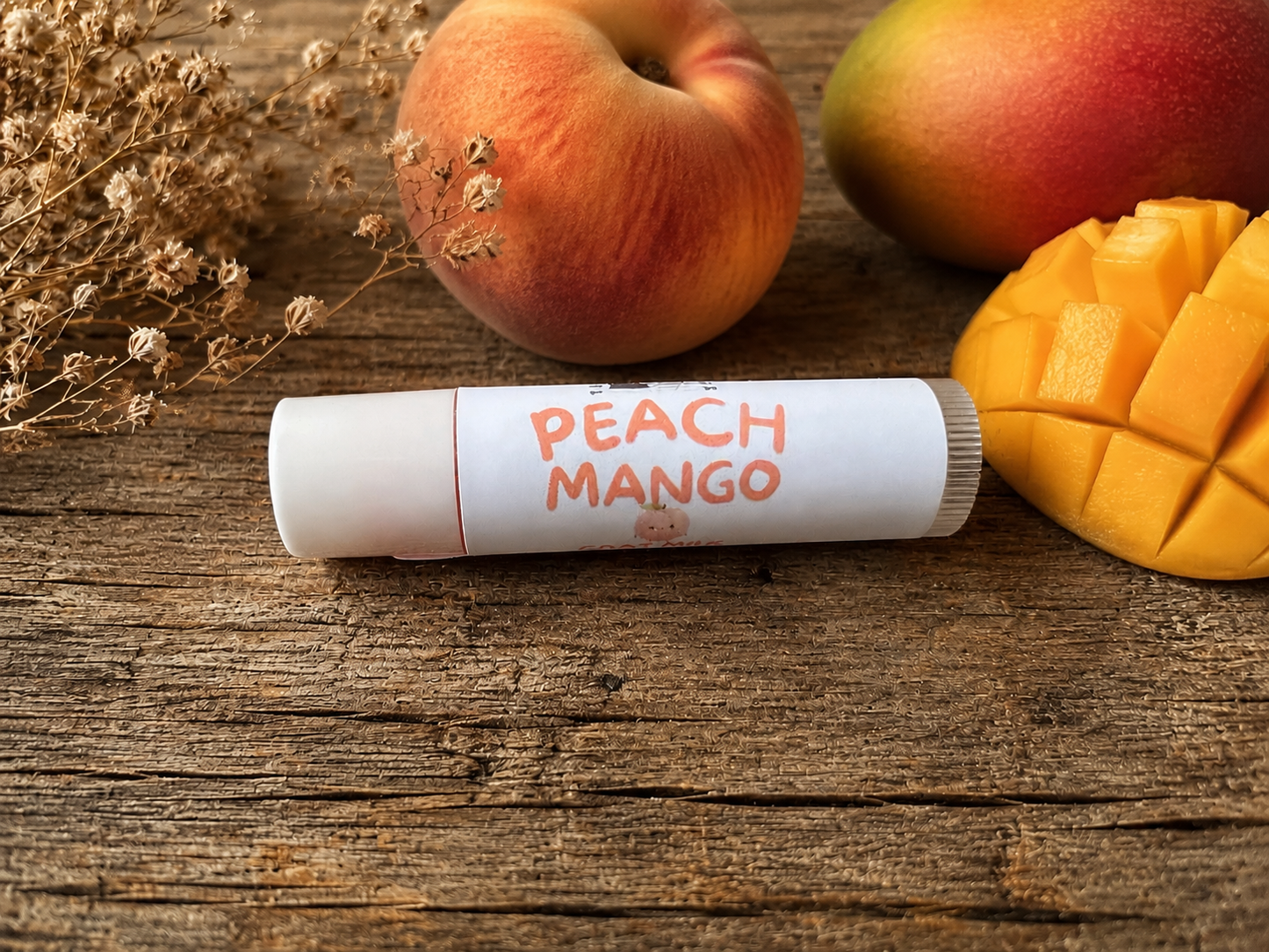 Peach Mango Goat Milk Lip Balm