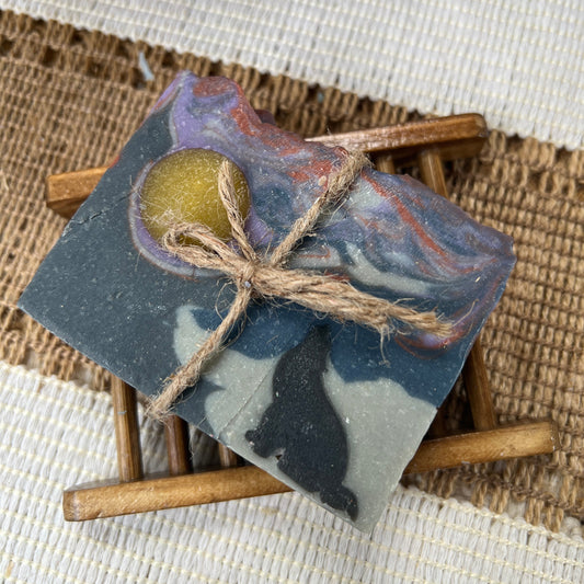 Coyote Adventure -Black Cherry Bomb Goat Milk + Tallow Soap
