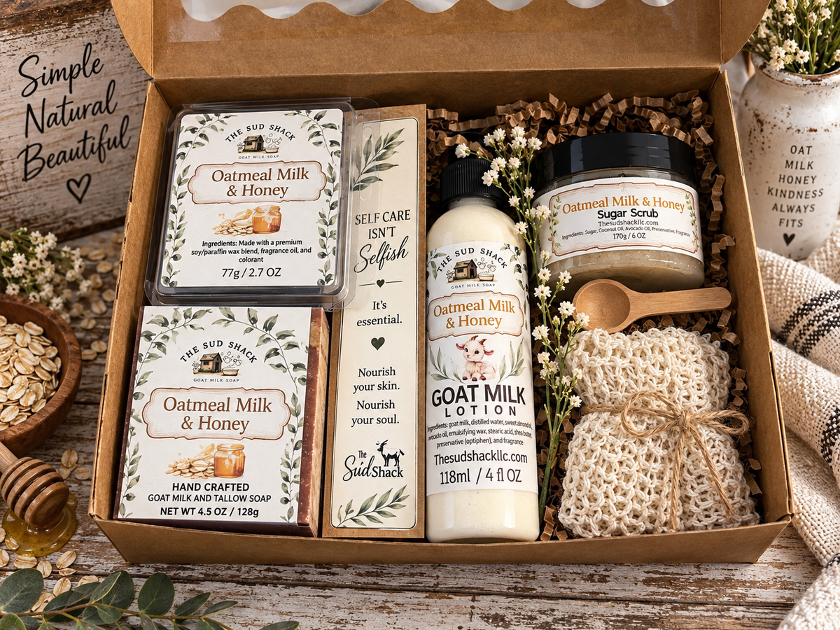 Oatmeal Milk & Honey Spa Gift Set