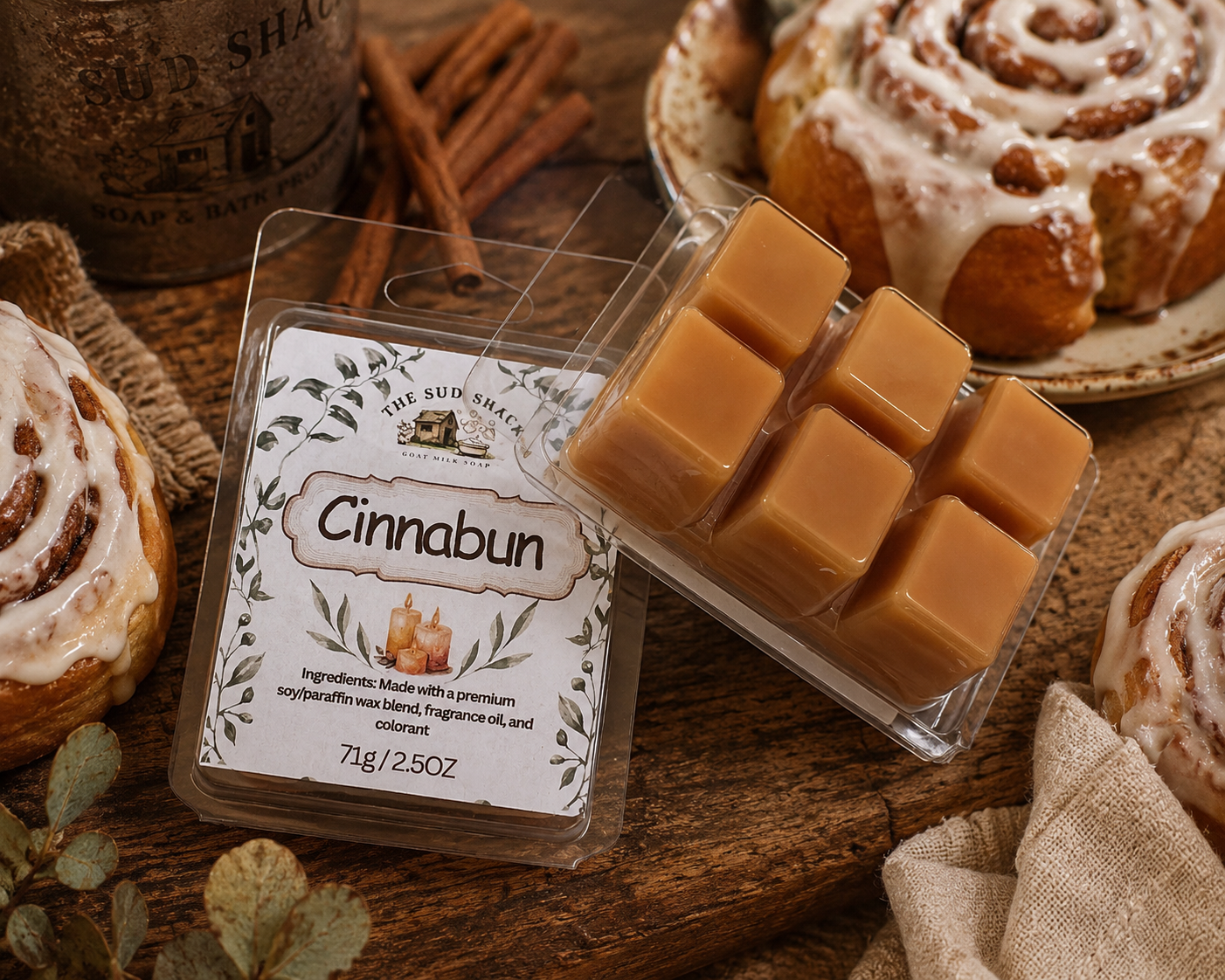 Wax Melts: Strong long lasting scents