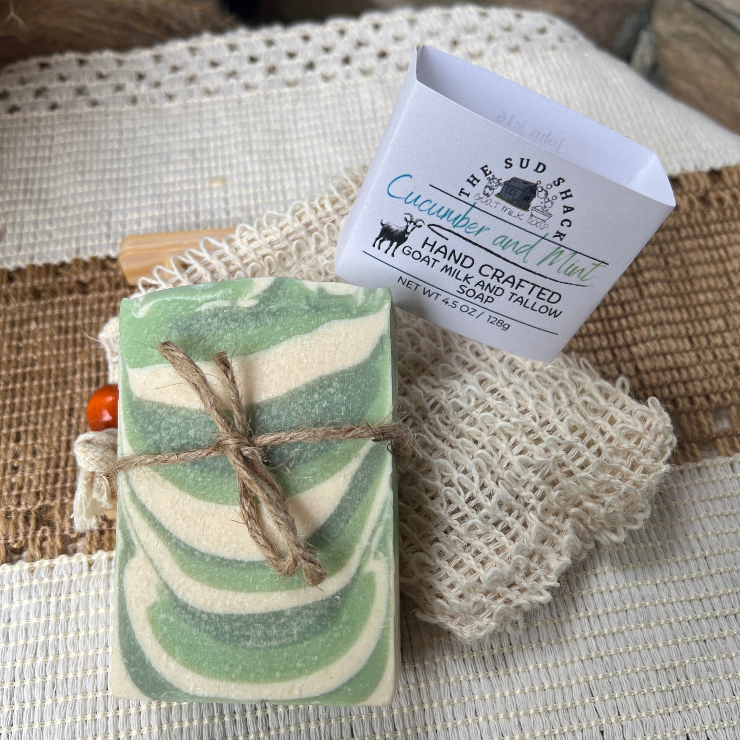 Cucumber & Mint- Goat Milk + Tallow Soap