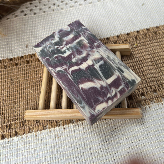 Berry Vanilla Bliss -Black Raspberry & Vanilla Goat Milk + Tallow Soap