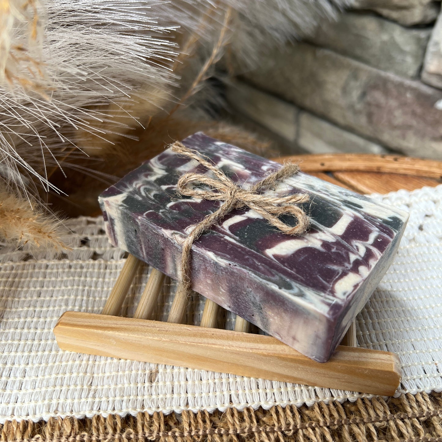 Berry Vanilla Bliss -Black Raspberry & Vanilla Goat Milk + Tallow Soap