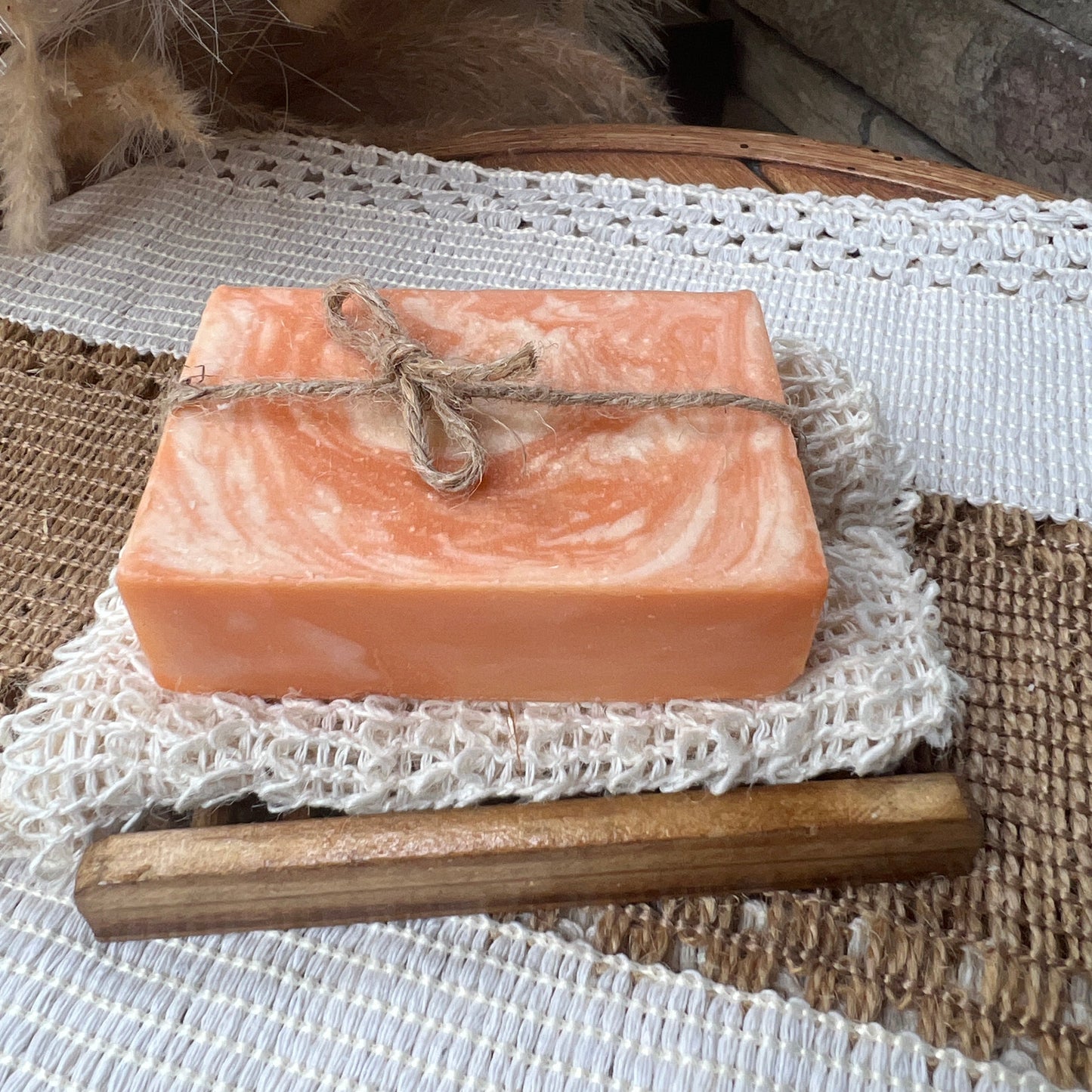 Southern Peach— Goat Milk + Tallow Soap