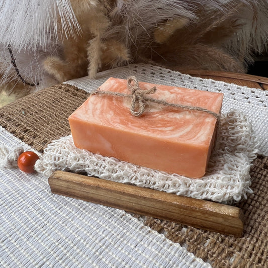 Southern Peach— Goat Milk + Tallow Soap