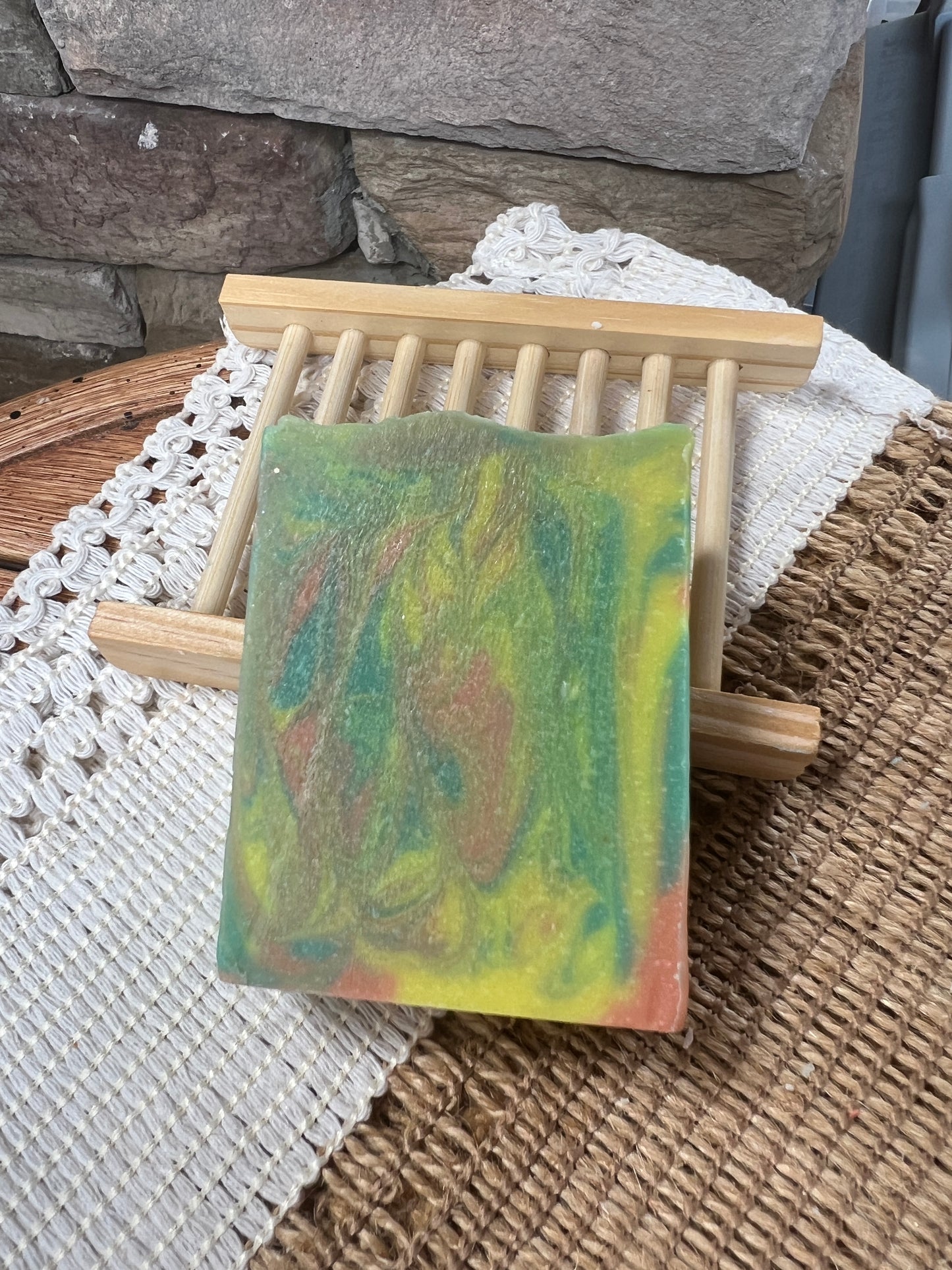 Coco Cabana Sun Bar- Coco Cabana scented Goat Milk + Tallow Soap