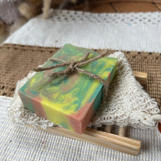 Coco Cabana Sun Bar- Coco Cabana scented Goat Milk + Tallow Soap
