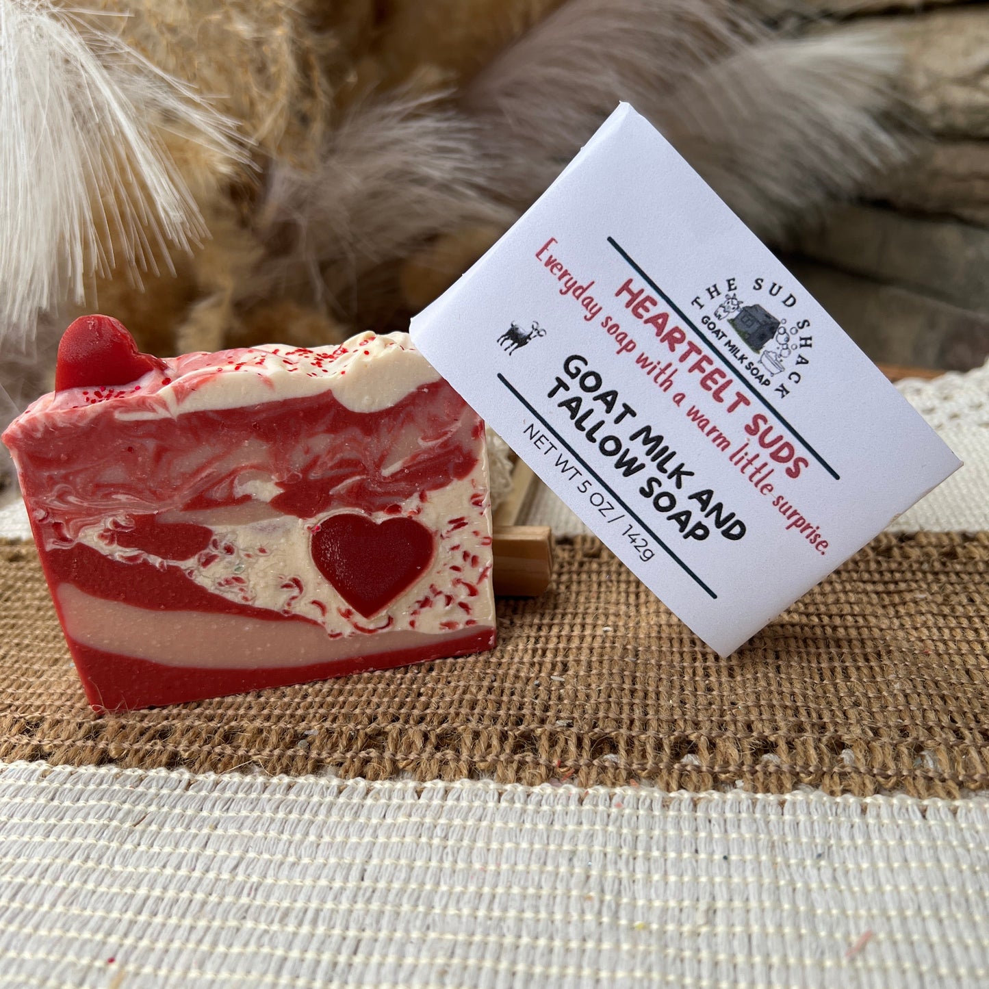 Heartfelt Suds Goat Milk + Tallow Soap