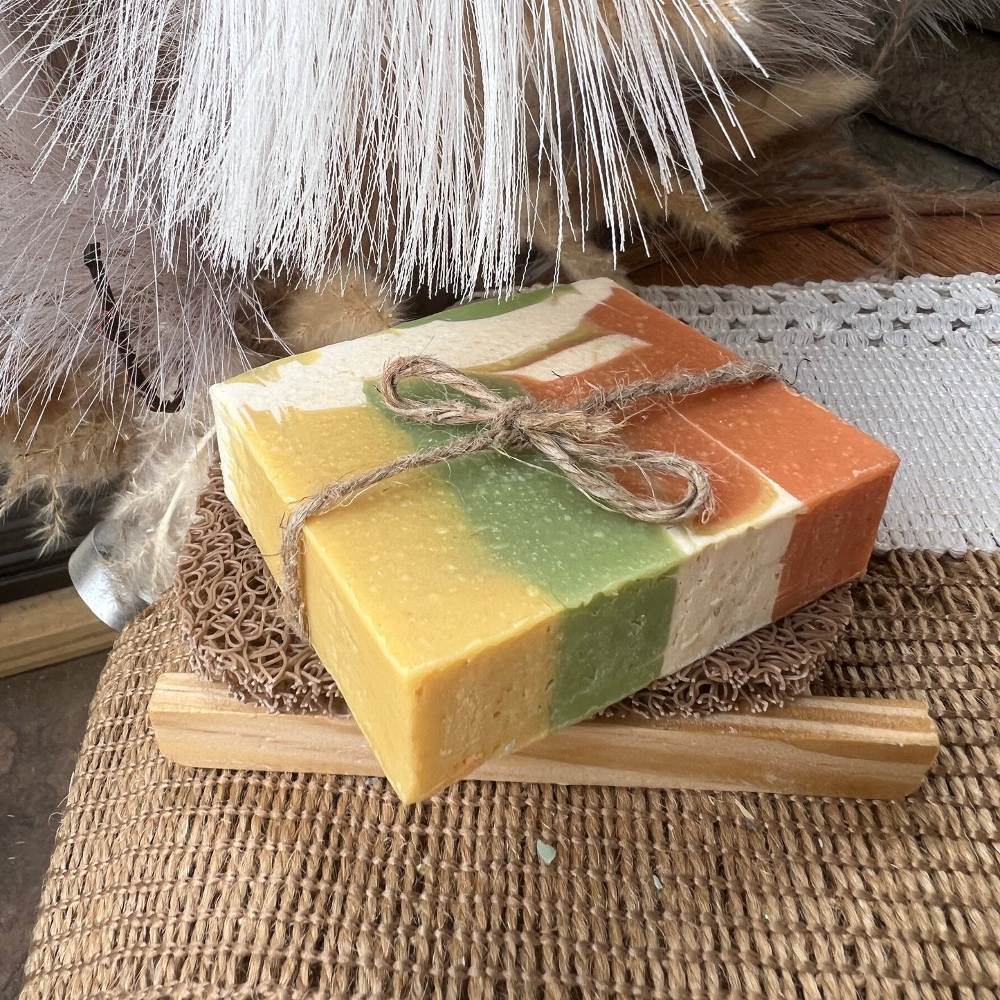 Citrus Mint Splash (Grapefruit & Mint) Goat Milk and Tallow soap