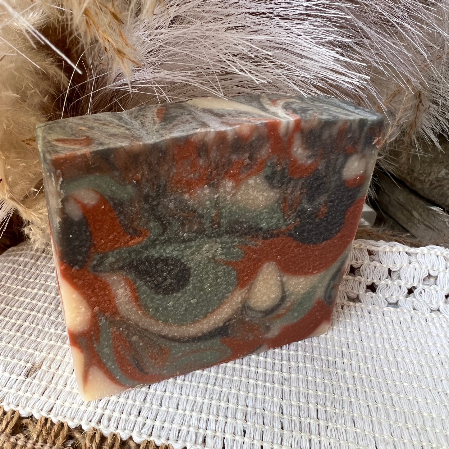 Smoky Bandit- Tobacco and Bay leaf Goat Milk + Tallow Soap