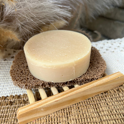 Shampoo Bar includes Goat Milk and essential oils