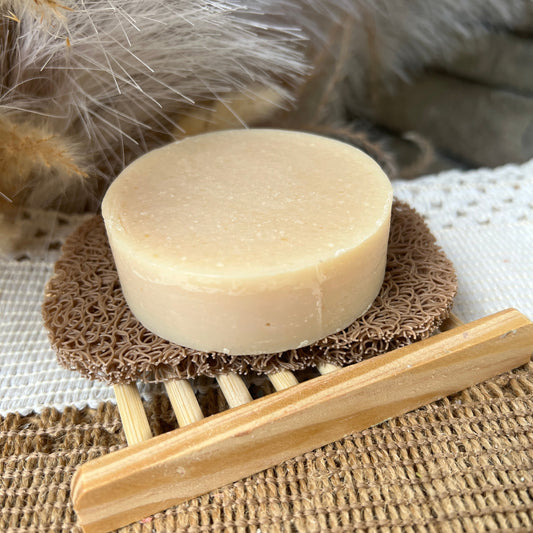 Shampoo Bar includes Goat Milk and essential oils