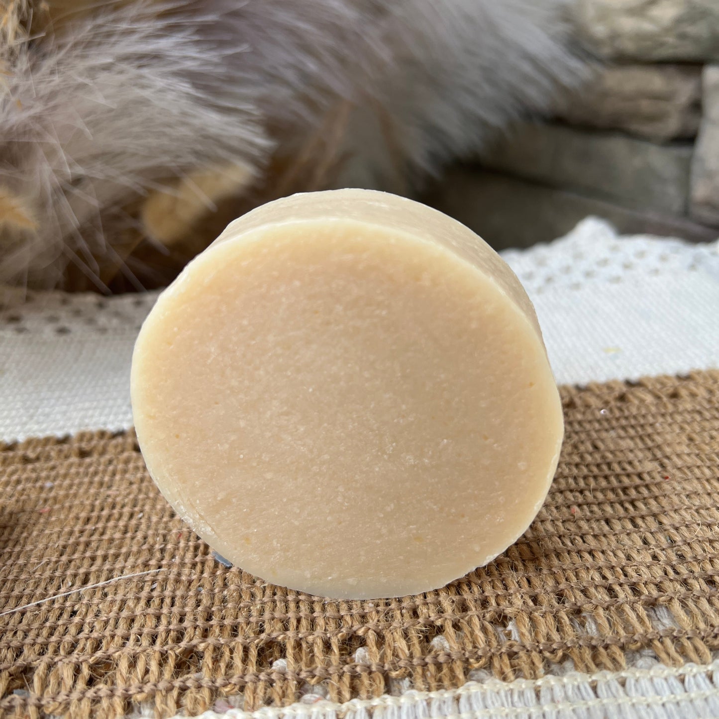 Shampoo Bar includes Goat Milk and essential oils