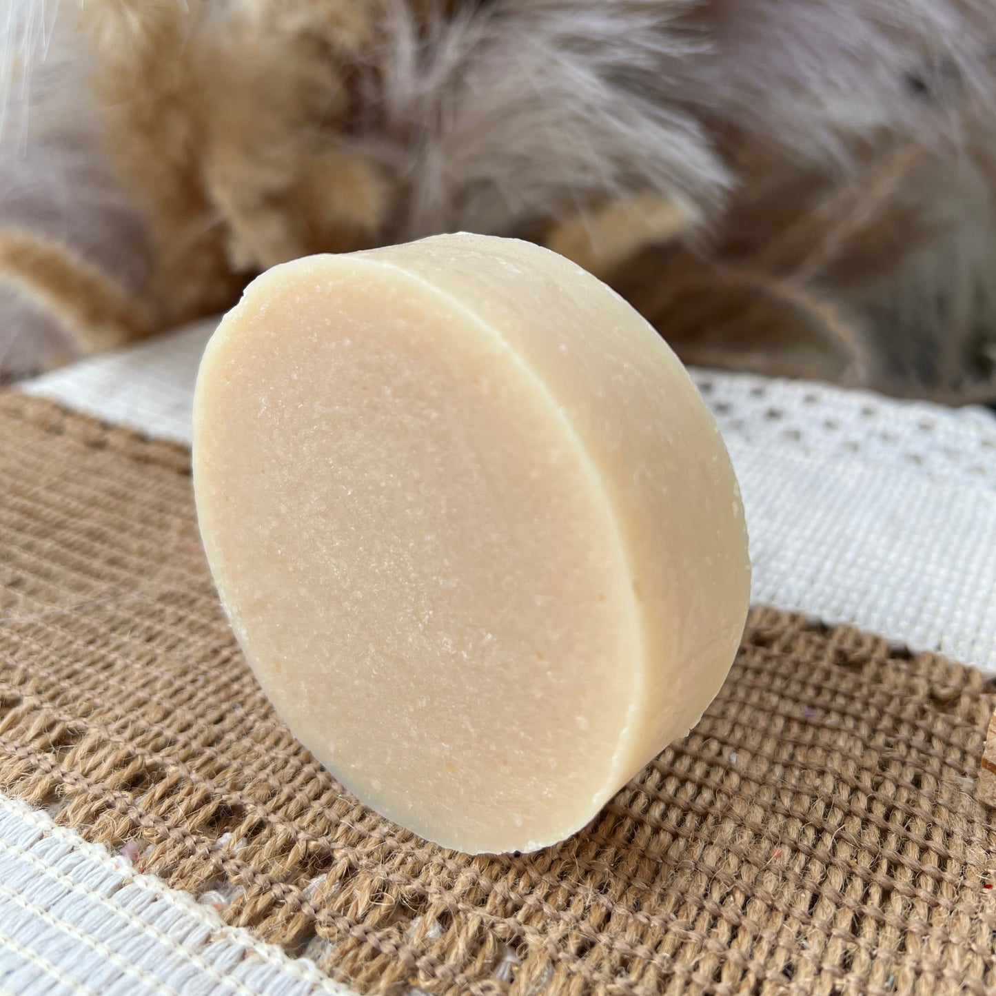 Shampoo Bar includes Goat Milk and essential oils