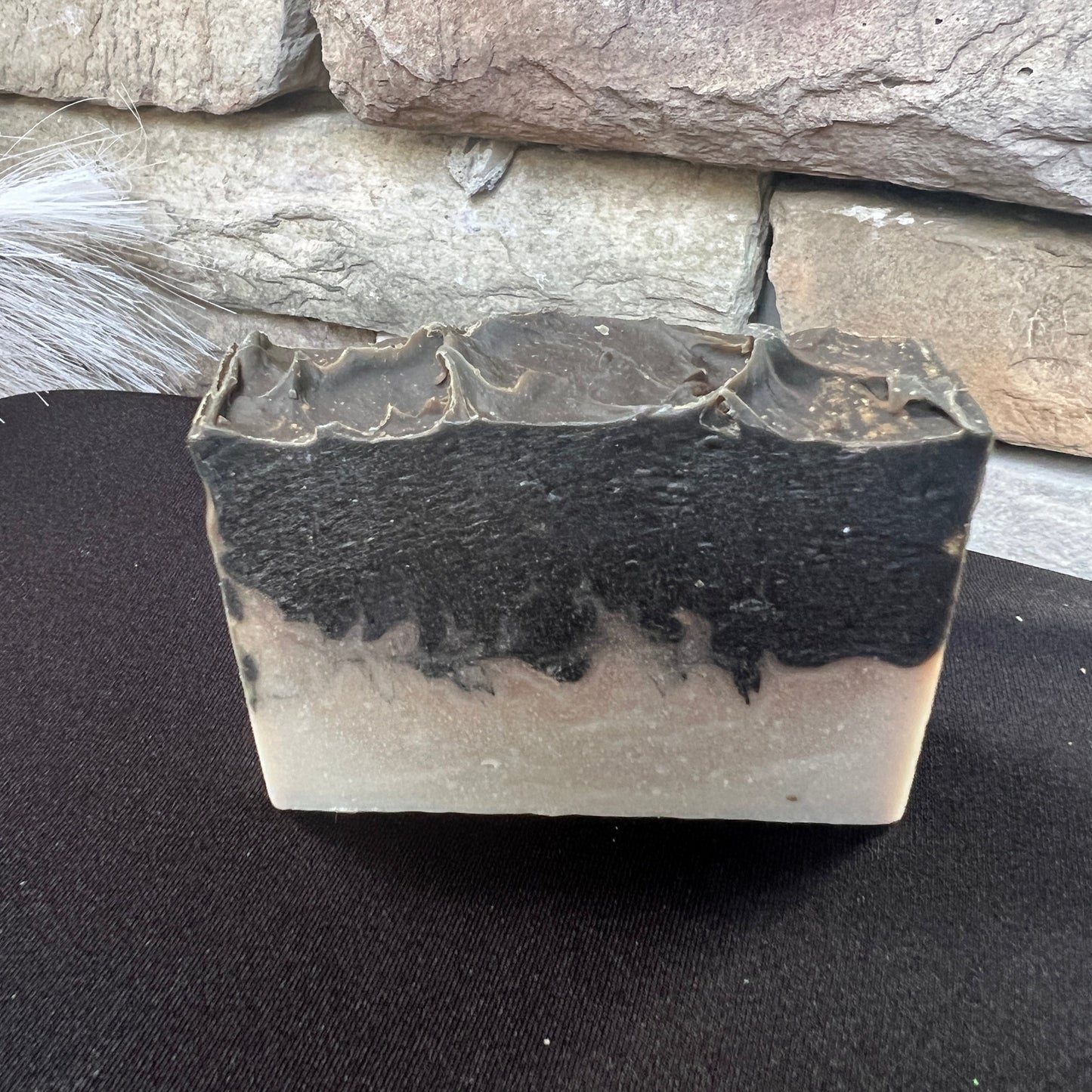 Facial Mud Bar Earth and Mineral (SCENTED): Butterscotch and Bourbon Goat Milk Facial Bar