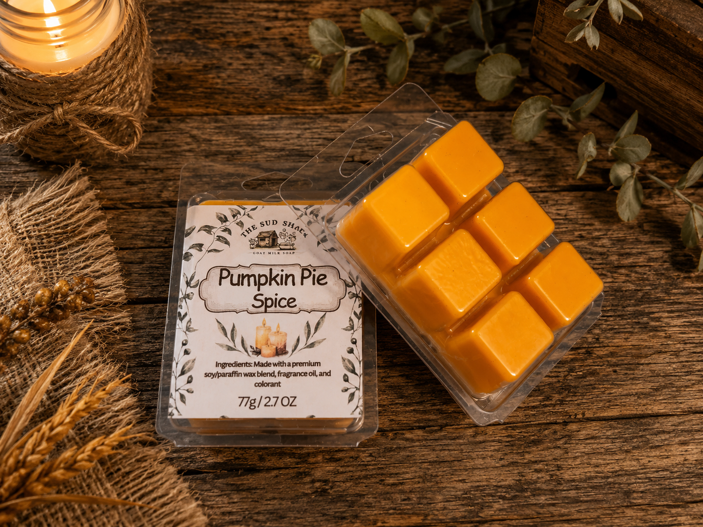 Wax Melts: Strong long lasting scents