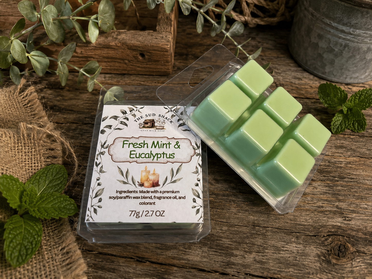 Wax Melts: Strong long lasting scents